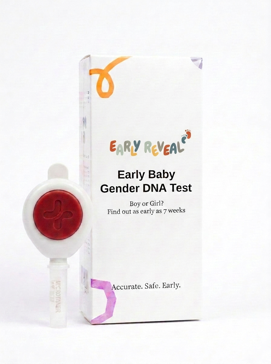 EarlyReveal Tap DNA Gender Test Over 99% Accurate | Painless & Needle Free