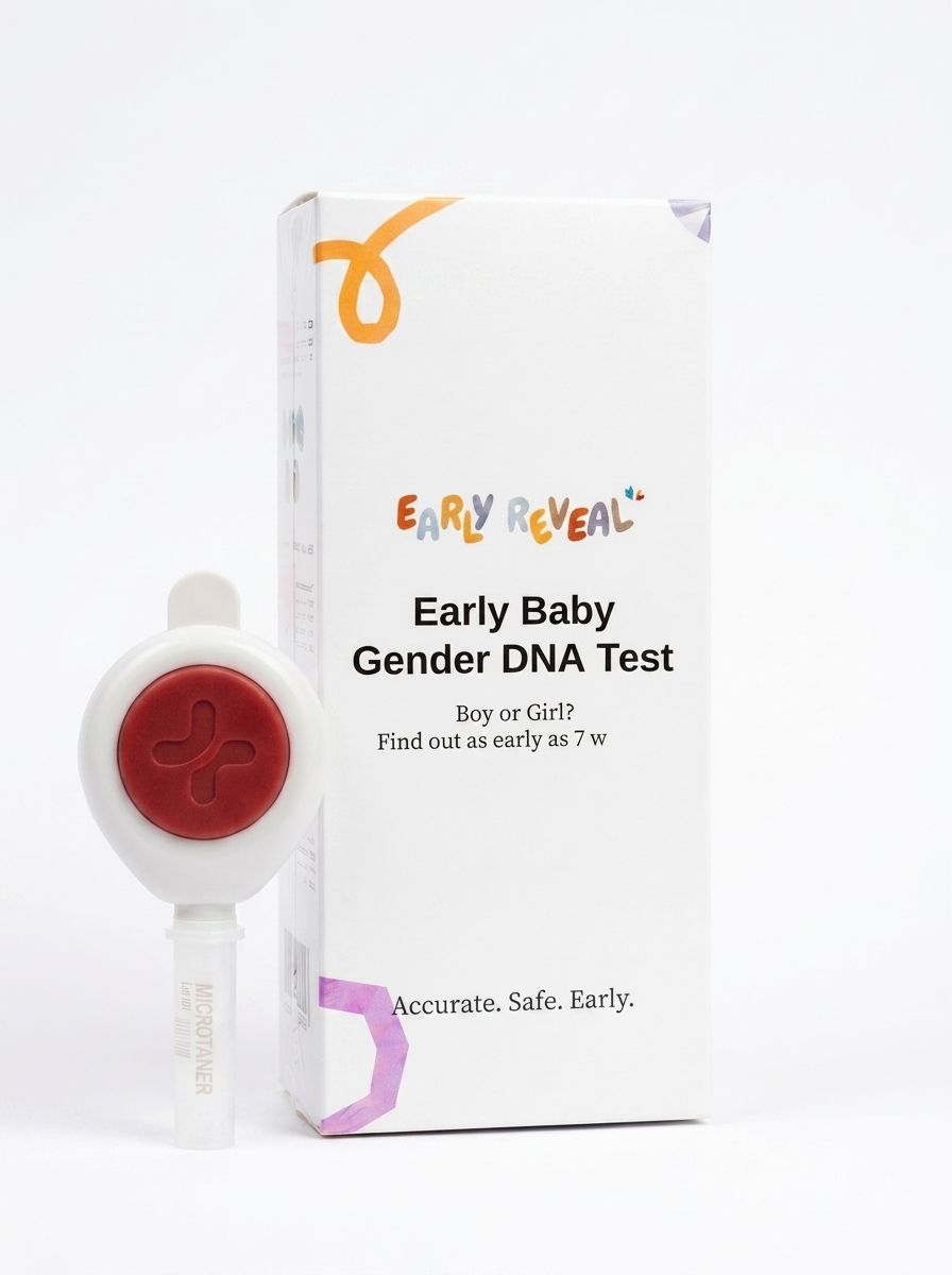 EarlyReveal Tap DNA Gender Test Over 99% Accurate | Painless & Needle Free