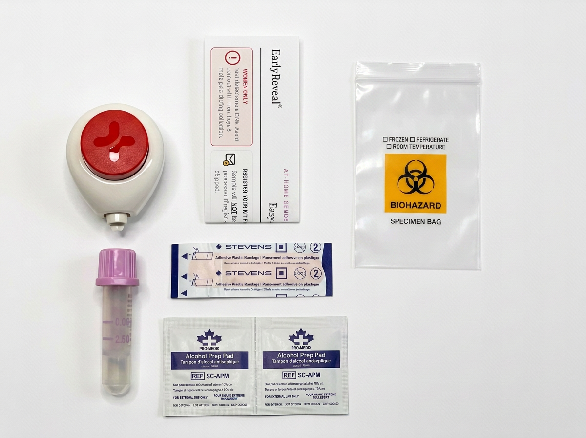 EarlyReveal Tap DNA Gender Test Over 99% Accurate | Painless & Needle Free